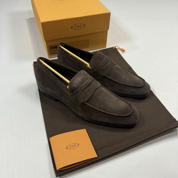 Tod’s MOCASSINO GOMMA LEGGERA Penny Loafer Size 7.5UK/9US New In Box MSRP $825 main image 6